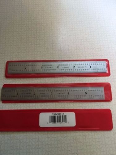 Starrett C304SRE-6 Semi-Flexible Steel Rule 3pc