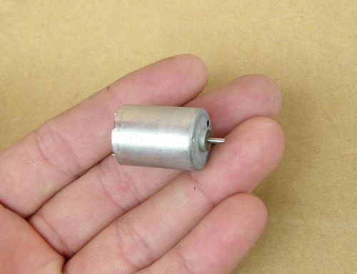 Precious metal brush Silver commutator 130 round Motor 6-9V 8000-11500 RPM