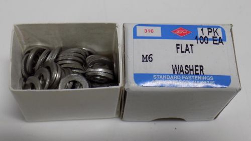 STAFAST FLAT WASHER M6-316 PACK OF 100 NIB