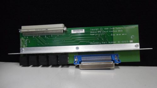 ZARAK SYSTEMS CORPORATION ABACUS BRA CIRCUIT INTERFACE (BCI) 81-01515-03