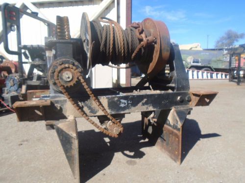 Tulsa Rufnek Winch RN100WM-RFO 100,000LBS - Great Condition