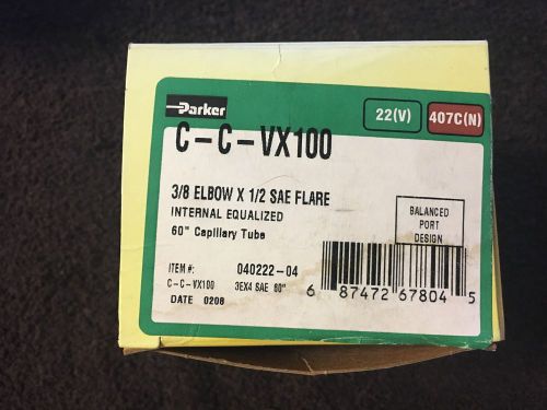 Parker C-C-VX100 3EX4 SAE 60&#034; Balanced Port Valve