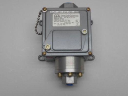 CCS / CUSTOM CONTROL SENSORS, PRESSURE SWITCH, MODEL 604G2, FS 30 PSI