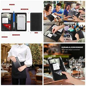 Syntus 2 Pack Waiter Book Server Wallet for Waitress Server Pads Waitress Book R