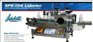 Accutek LABELER SPS-104 &amp;  FILLER MINI-PINCH (NEW, Unused, in Original Crate!)