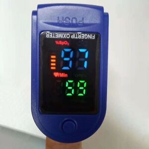 Digital Fingertip Pulse Oximeter Finger Oximeter Blood Oxygen Saturation Meter