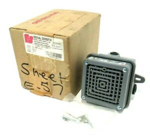 NEW FEDERAL SIGNAL 350WB-120 VIBRATONE HORN SER.A 350WB120